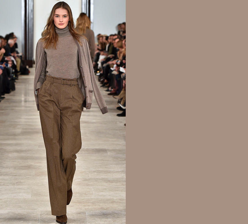 Cor Outono Inverno 2016 - warm taupe