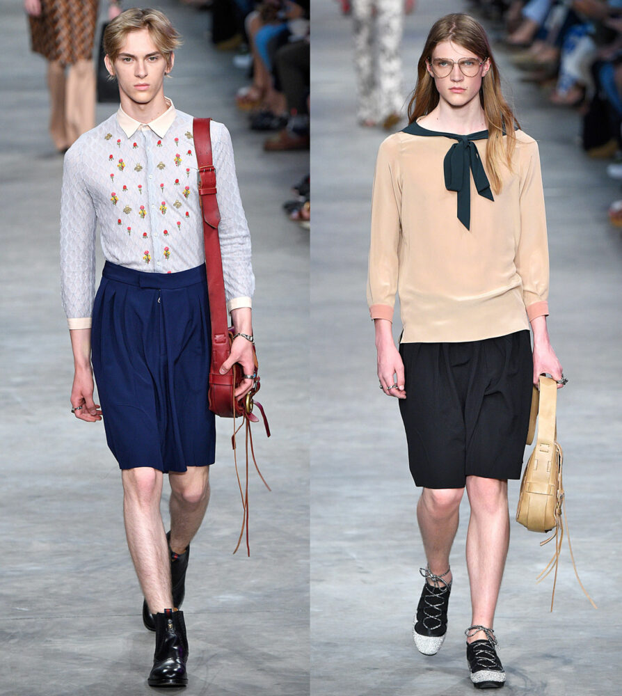 Gucci - Verão 2016 - Saia Bermuda