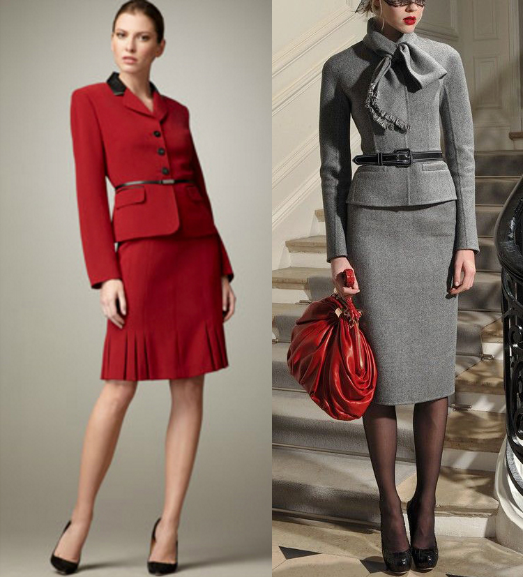vermelho no dress code - formal tradicional