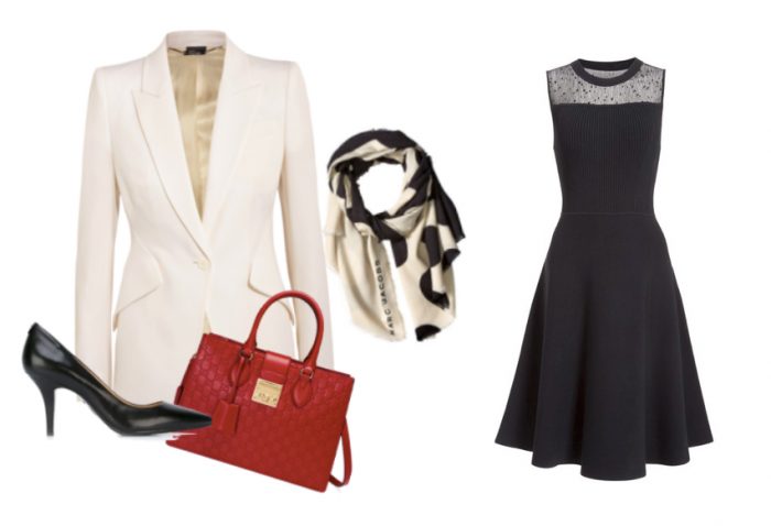 guarda roupa preto e essencial - trabalho formal