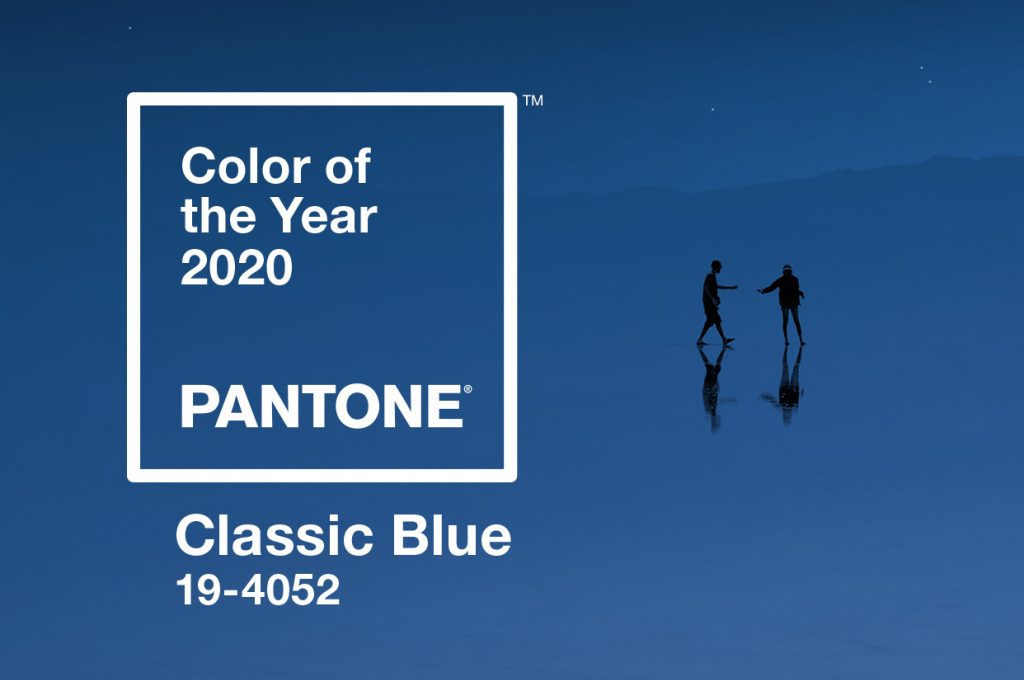 Cor de 2020 Pantone 19-4052 Classic Blue