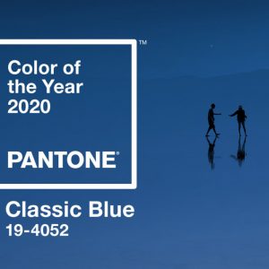 Cor de 2020 Pantone 19-4052 Classic Blue